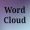 Logo and icon for WordCloud, a ChatGPT plugin with description: Create word cloud images from text..