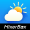 Logo and icon for MixerBox Weather, a ChatGPT plugin with description: Get real-time worldwide weather updates & forecasts, instantly!.