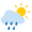 Logo and icon for Weather, a ChatGPT plugin with description: Provides weather forecast based on location. Includes temperature, precipitation, cloud cover, wind and much more..